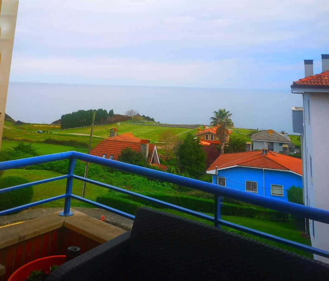 Belvedere, Vistas Al Mar Y Terraza Luanco Exterior photo